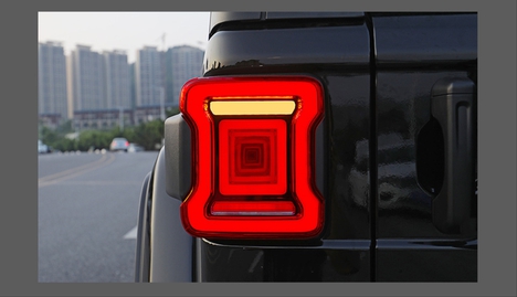 JEEP WRANGLER 08-17 IÇIN UYUMLU 3D LED STOP